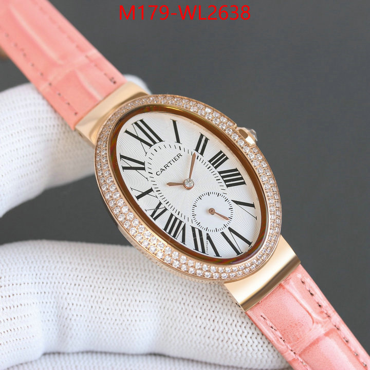 Watch(4A)-Cartier where to buy the best replica ID: WL2638 $: 179USD