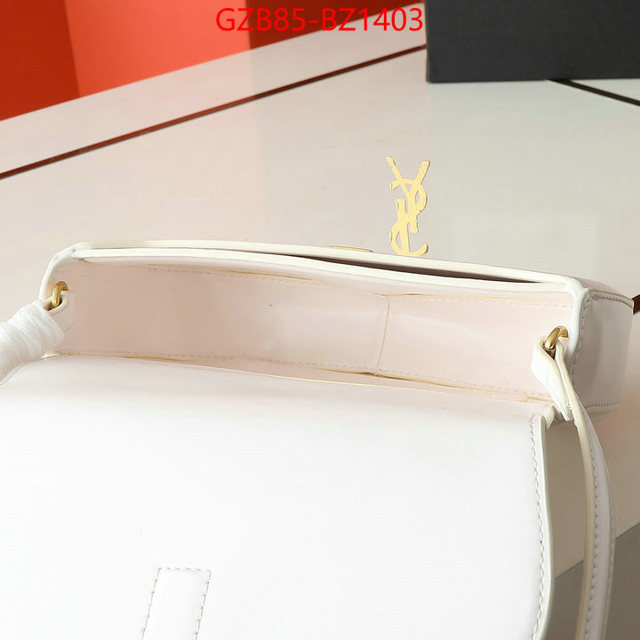 YSL Bags(4A)-Handbag- 2024 perfect replica designer ID: BZ1403 $: 85USD,