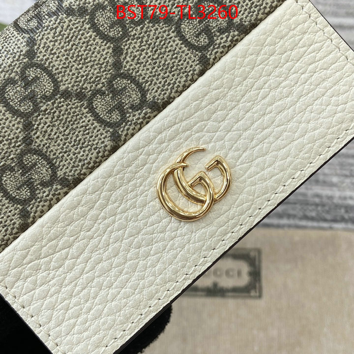 Gucci Bags(TOP)-Wallet- what best replica sellers ID: TL3260 $: 79USD,
