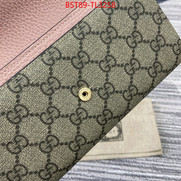 Gucci Bags(TOP)-Wallet- highest quality replica ID: TL3258 $: 89USD,