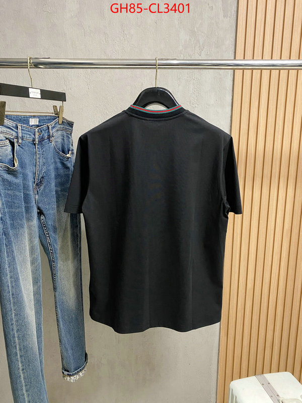 Clothing-Gucci luxury fake ID: CL3401 $: 85USD