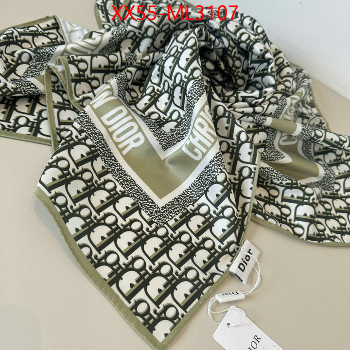 Scarf-Dior perfect quality designer replica ID: ML3107 $: 55USD
