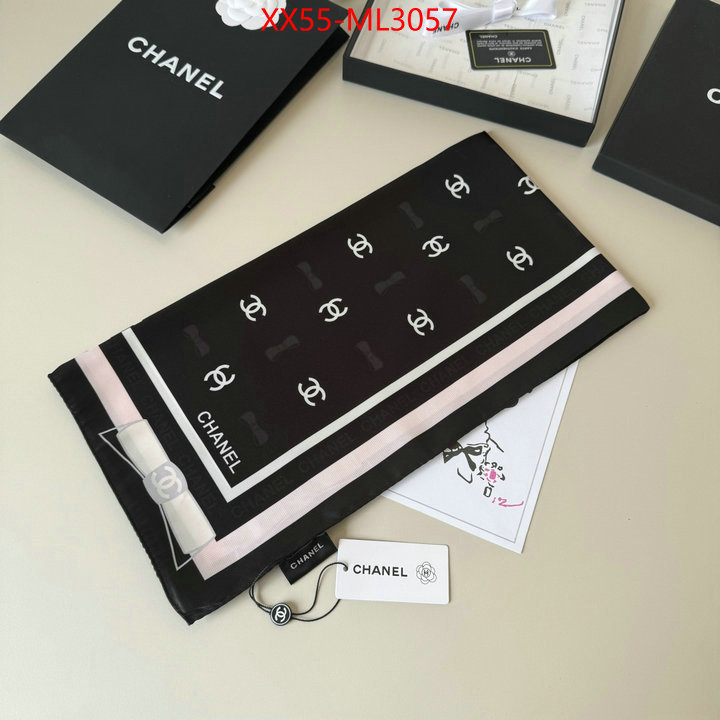 Scarf-Chanel fashion replica ID: ML3057 $: 55USD
