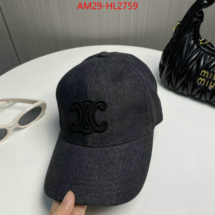 Cap(Hat)-Celine new designer replica ID: HL2759 $: 29USD