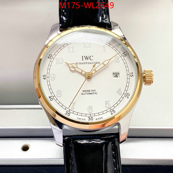 Watch(4A)-IWC online from china designer ID: WL2649 $: 175USD-shoes yupoo Watch(4A)-IWC online from china designer ID: WL2649 $: 175USD