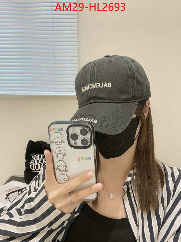 Cap(Hat)-Balenciaga we offer ID: HL2693 $: 29USD