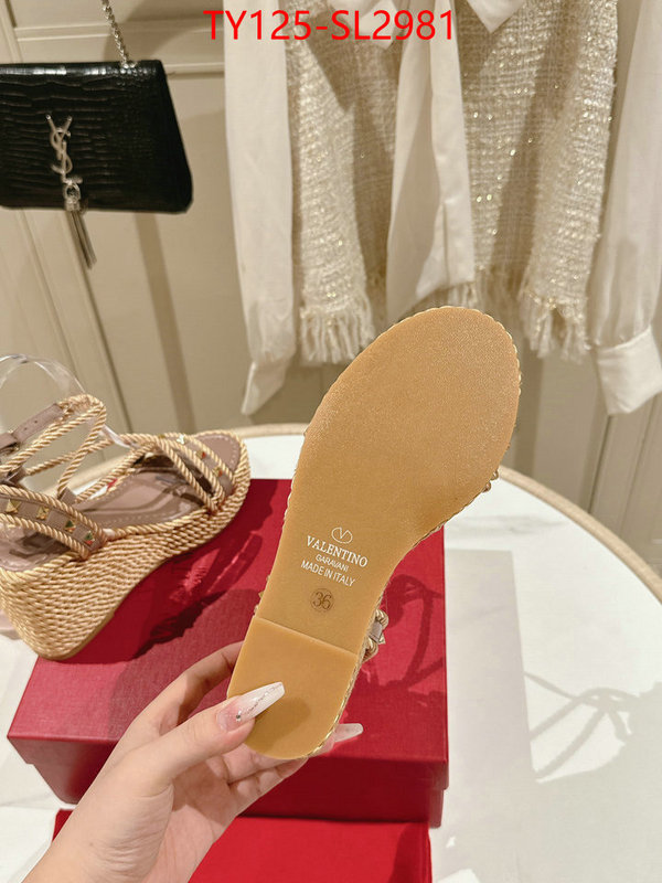 Women Shoes-Valentino for sale online ID: SL2981 $: 125USD