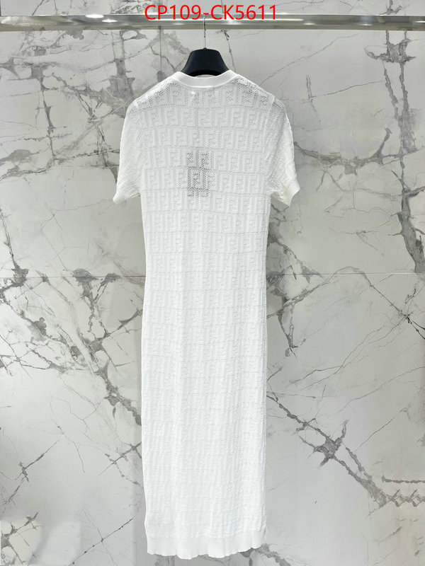 Clothing-Fendi for sale online ID: CK5611 $: 109USD