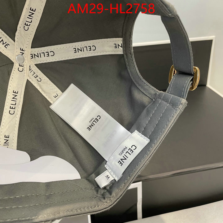 Cap(Hat)-Celine the best quality replica ID: HL2758 $: 29USD