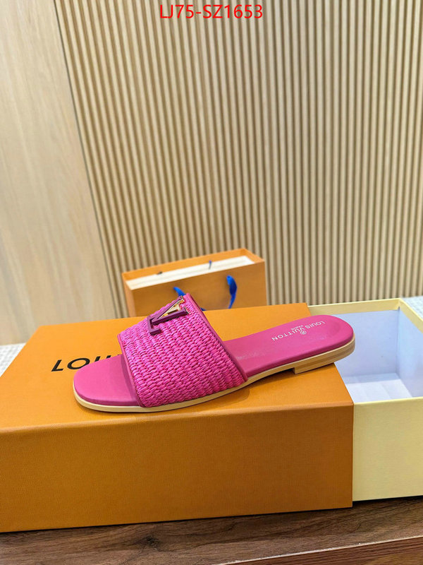 Women Shoes-LV the quality replica ID: SZ1653 $: 75USD