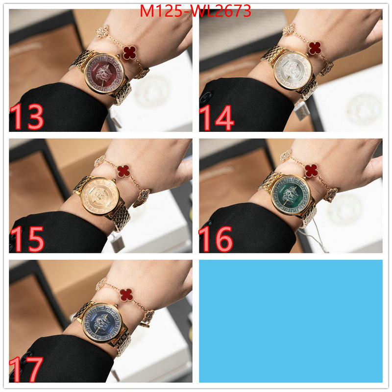 Watch(4A)-Versace outlet sale store ID: WL2673 $: 125USD