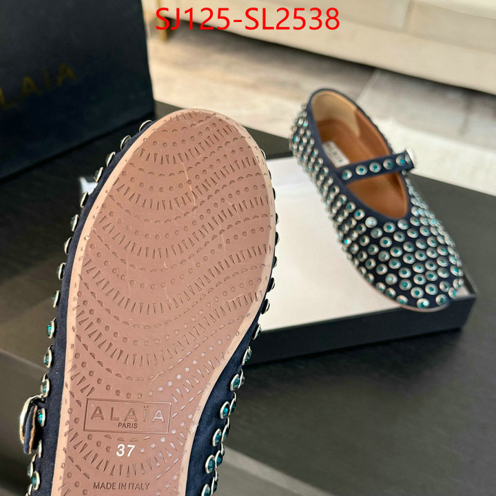 Women Shoes-ALAIA cheap high quality replica ID: SL2538 $: 125USD