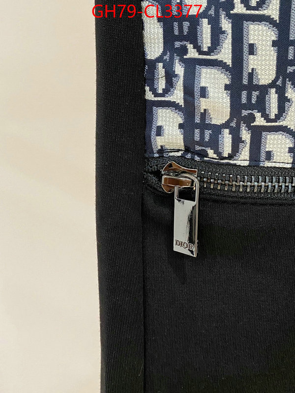 Clothing-Dior fashion replica ID: CL3377 $: 79USD
