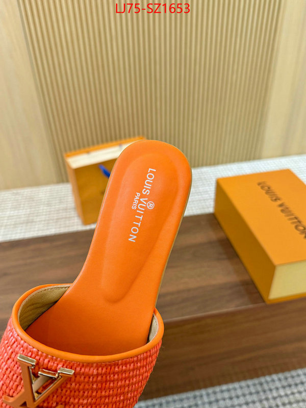 Women Shoes-LV the quality replica ID: SZ1653 $: 75USD