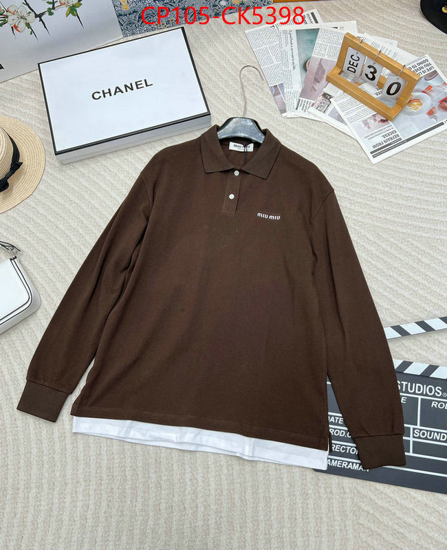 Clothing-MIU MIU online ID: CK5398 $: 105USD