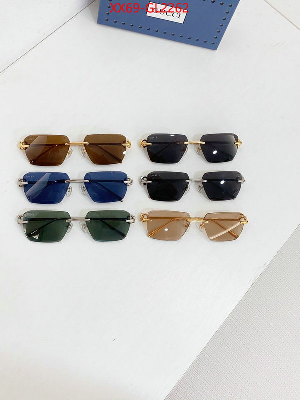 Glasses-Gucci top quality fake ID: GL2262 $: 69USD