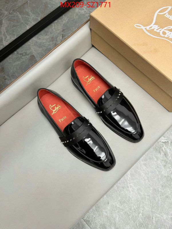 Men Shoes-Christian Louboutin best fake ID: SZ1771 $: 209USD-shoes yupoo Men Shoes-Christian Louboutin best fake ID: SZ1771 $: 209USD