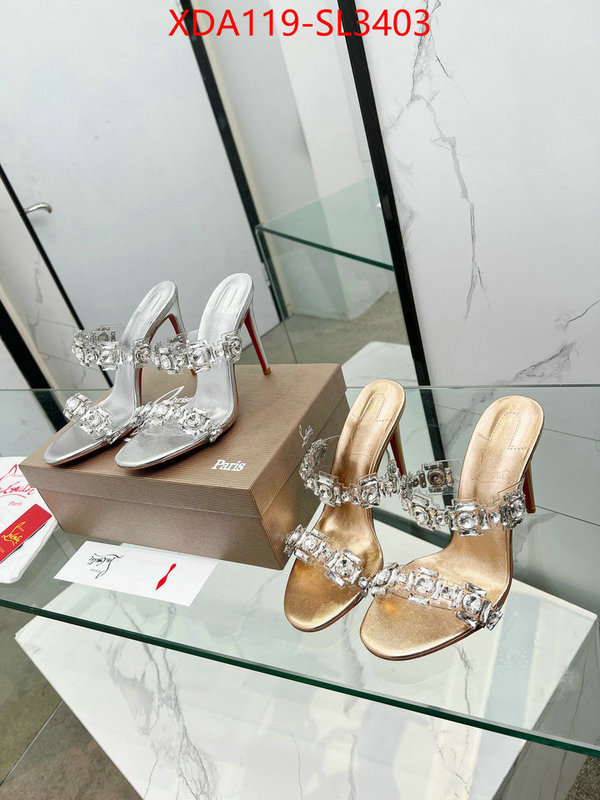 Women Shoes-Christian Louboutin what are the best replica ID: SL3403 $: 119USD