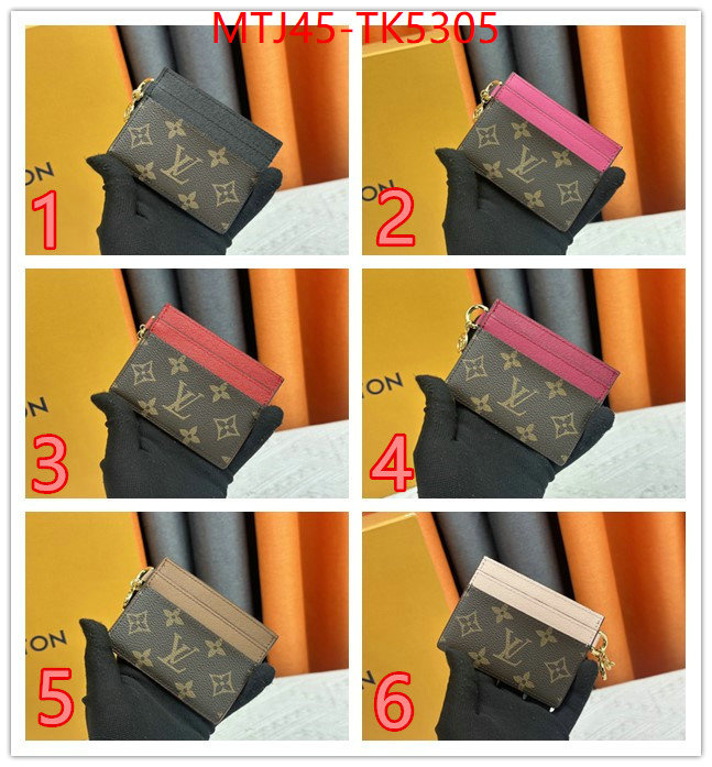 LV Bags(4A)-Wallet is it illegal to buy dupe ID: TK5305 $: 45USD,