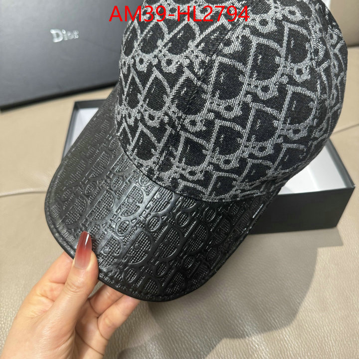 Cap (Hat)-Dior best fake ID: HL2794 $: 39USD