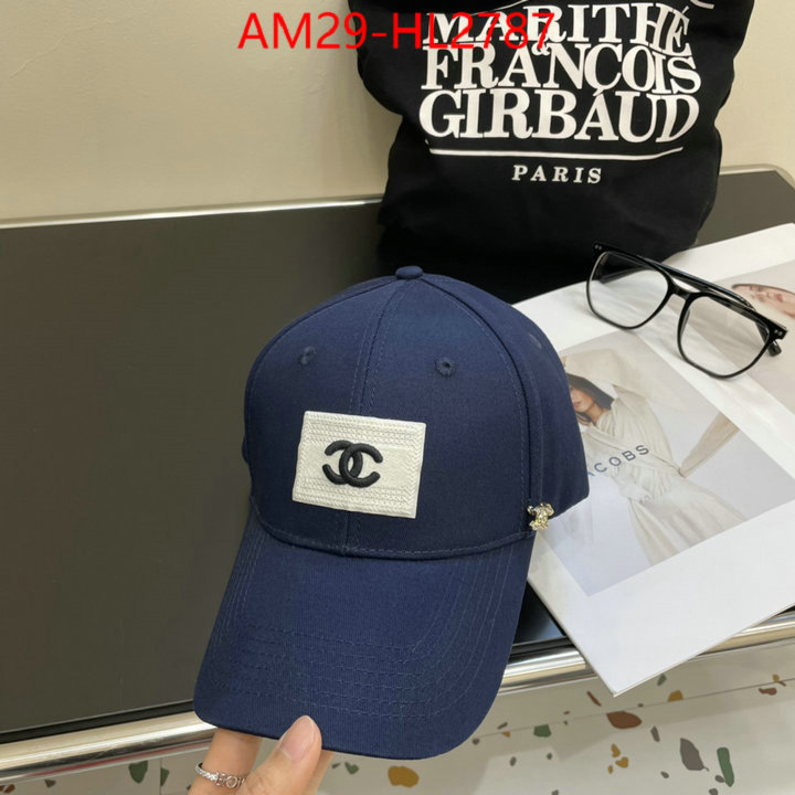 Cap (Hat)-Chanel luxury 7 star replica ID: HL2786 $: 29USD