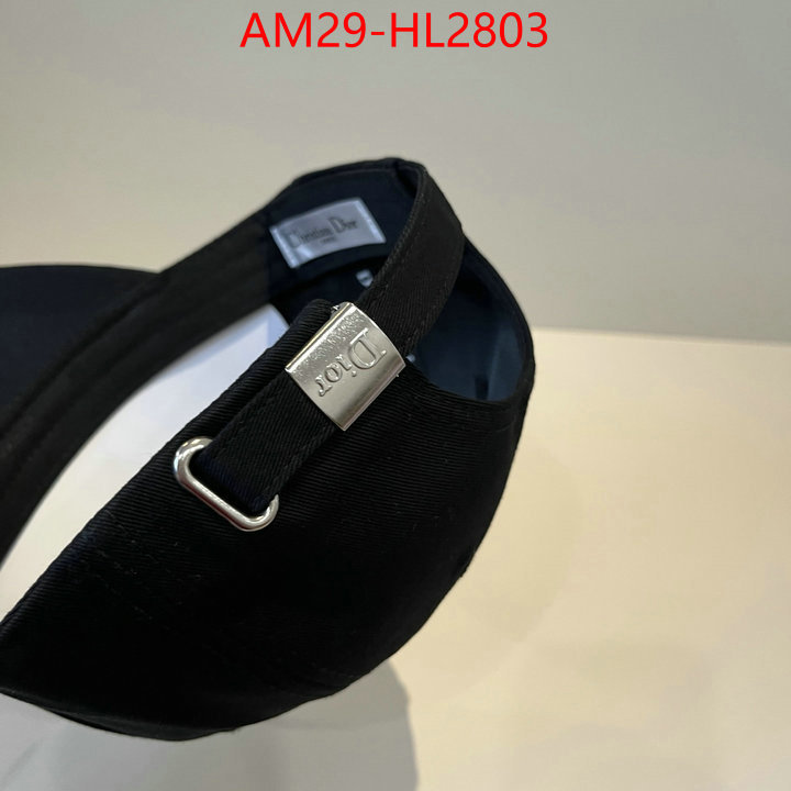 Cap (Hat)-Dior luxury fake ID: HL2803 $: 29USD