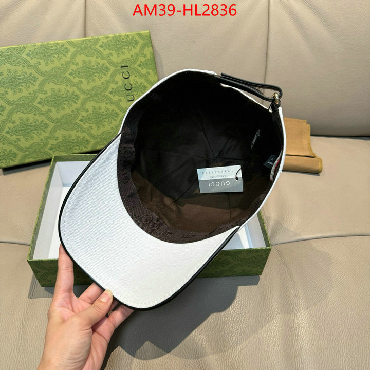 Cap(Hat)-Gucci replica aaaaa designer ID: HL2836 $: 39USD