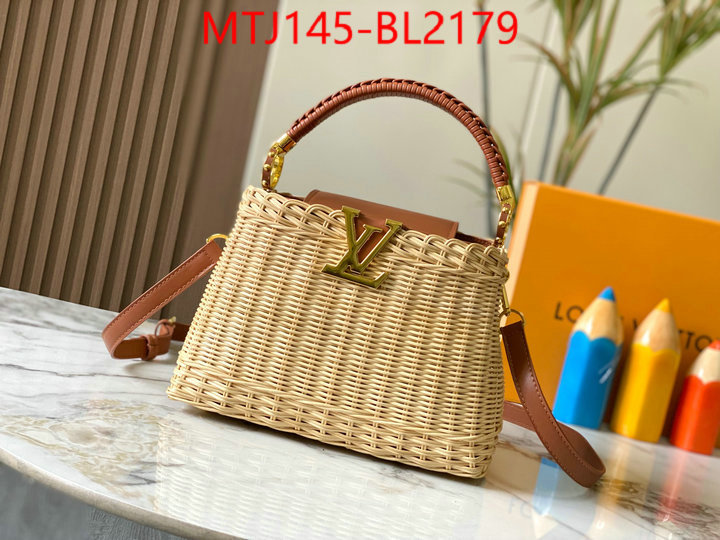 LV Bags(4A)-Handbag Collection- designer high replica ID: BL2179 $: 145USD,