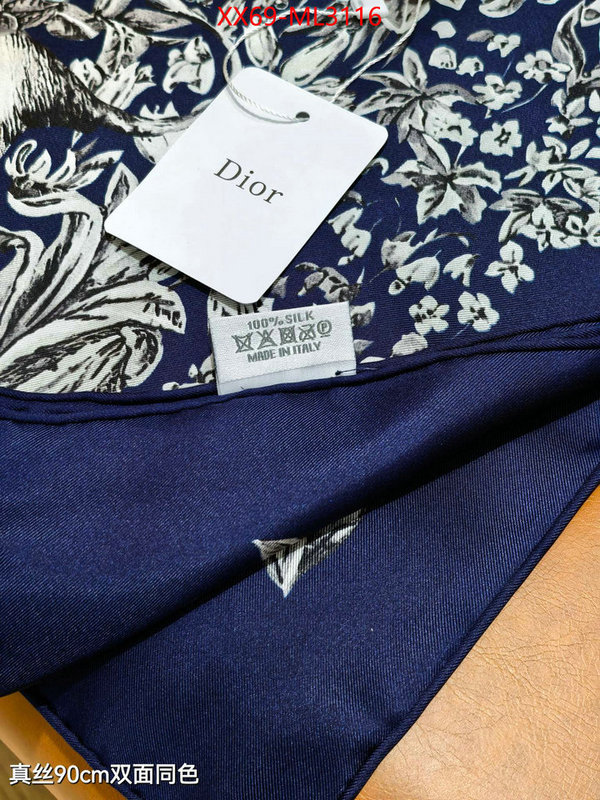 Scarf-Dior luxury ID: ML3116 $: 69USD