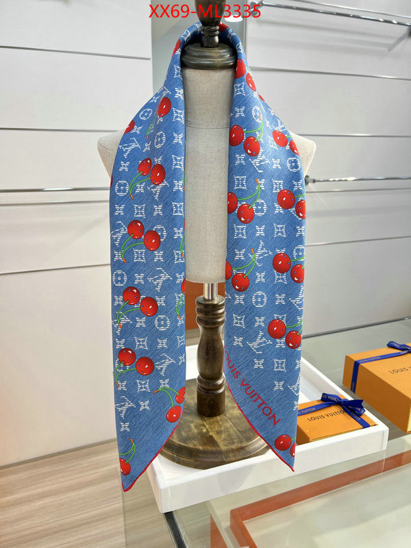 Scarf-LV designer 7 star replica ID: ML3335 $: 69USD