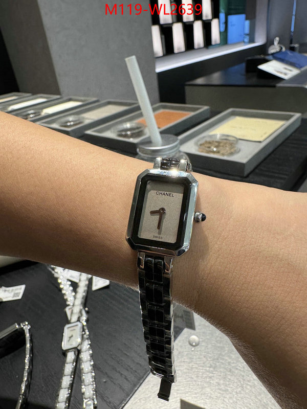 Watch(4A)-Chanel where quality designer replica ID: WL2639 $: 119USD