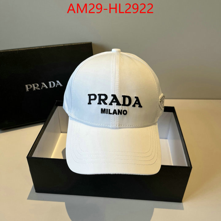 Cap (Hat)-Prada best wholesale replica ID: HL2922 $: 29USD