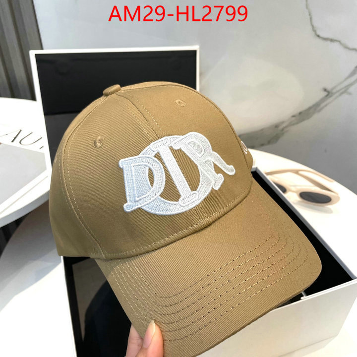 Cap (Hat)-Dior aaaaa+ quality replica ID: HL2799 $: 29USD