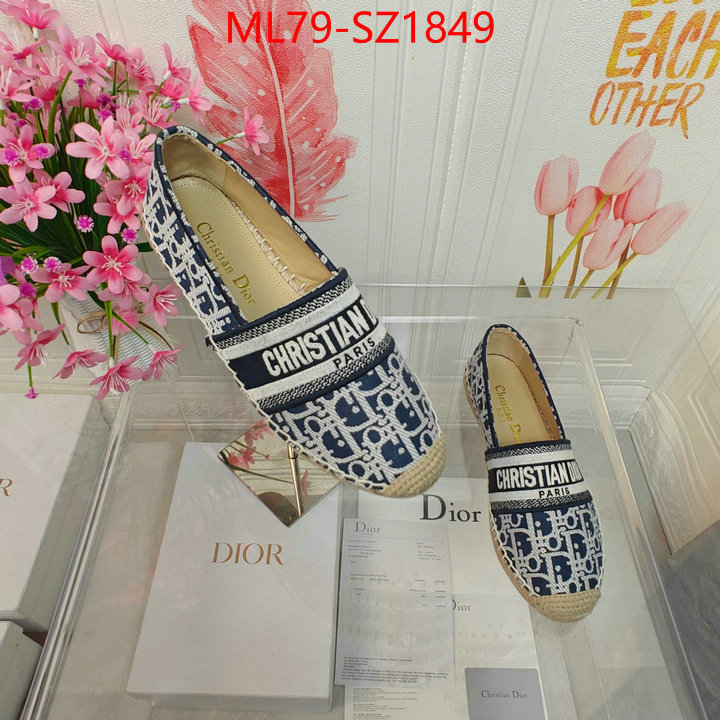 Women Shoes-Dior for sale online ID: SZ1849 $: 79USD