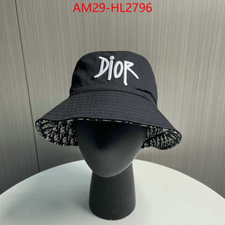Cap (Hat)-Dior high-end designer ID: HL2796 $: 29USD