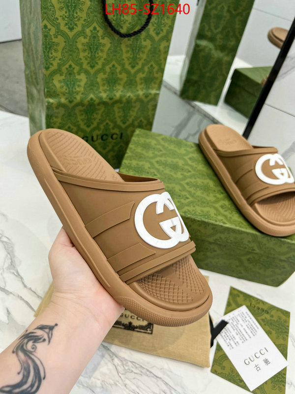 Men Shoes-Gucci what is top quality replica ID: SZ1640 $: 85USD