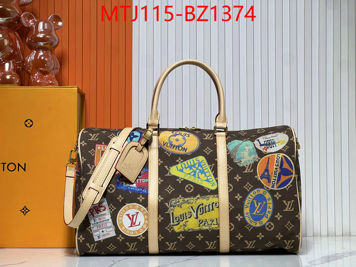 LV Bags(4A)-Keepall BandouliRe 45-50- 1:1 ID: BZ1374 $: 115USD,