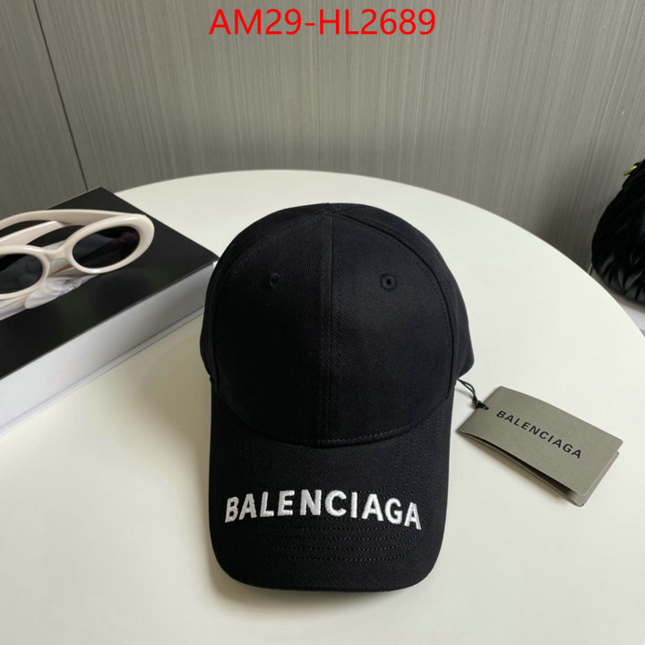 Cap(Hat)-Balenciaga replica best ID: HL2689 $: 29USD