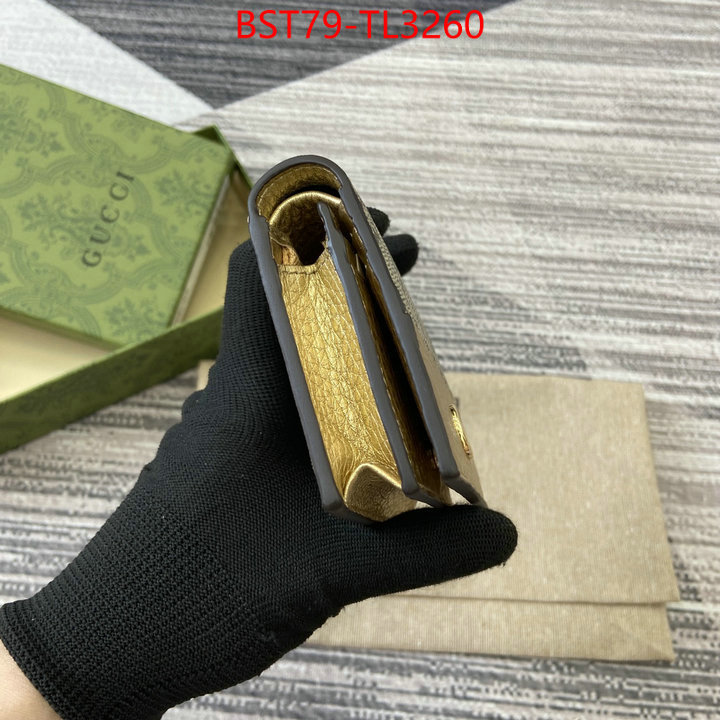 Gucci Bags(TOP)-Wallet- what best replica sellers ID: TL3260 $: 79USD,