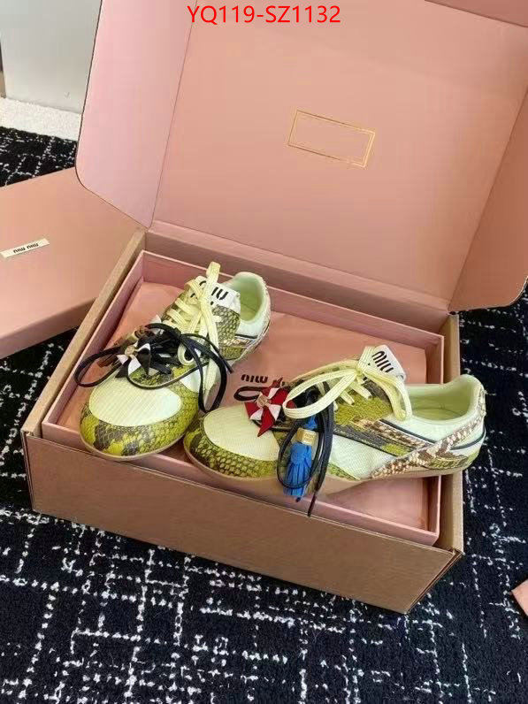 Men Shoes-Miu Miu high quality designer replica ID: SZ1132 $: 119USD