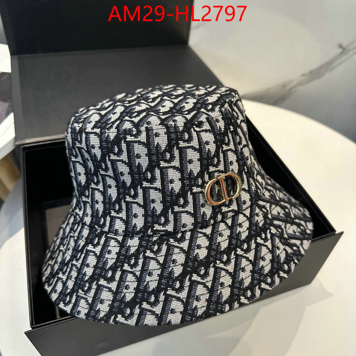 Cap (Hat)-Dior where to buy fakes ID: HL2797 $: 29USD