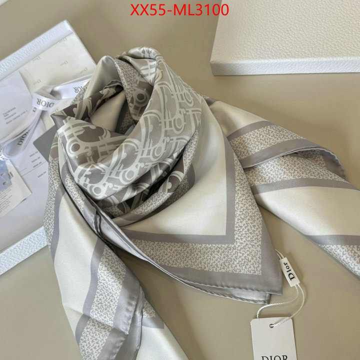 Scarf-Dior top quality designer replica ID: ML3100 $: 55USD