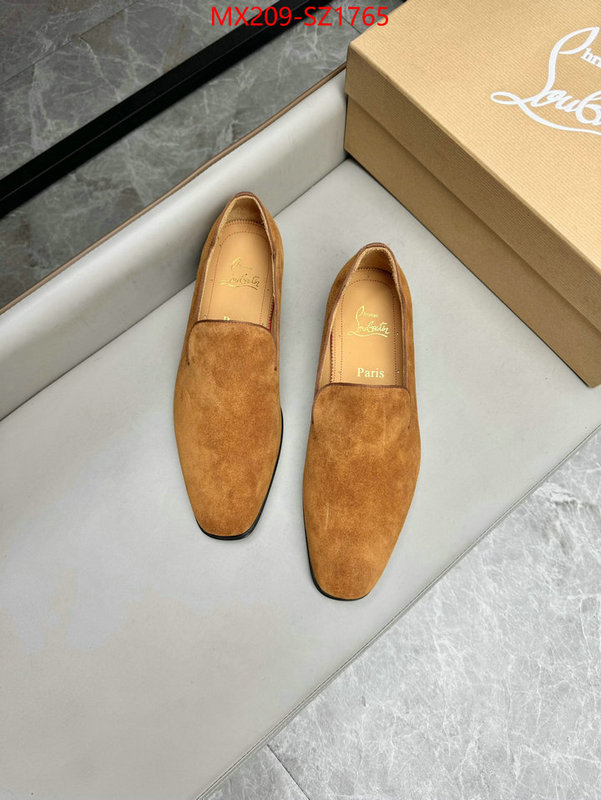 Men Shoes-Christian Louboutin what ID: SZ1765 $: 209USD-shoes yupoo Men Shoes-Christian Louboutin what ID: SZ1765 $: 209USD