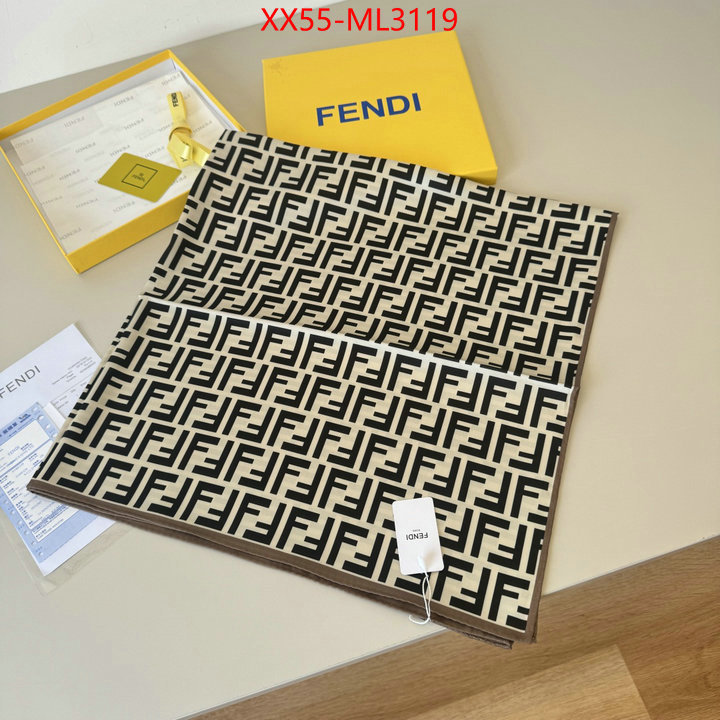 Scarf-Fendi styles & where to buy ID: ML3119 $: 55USD