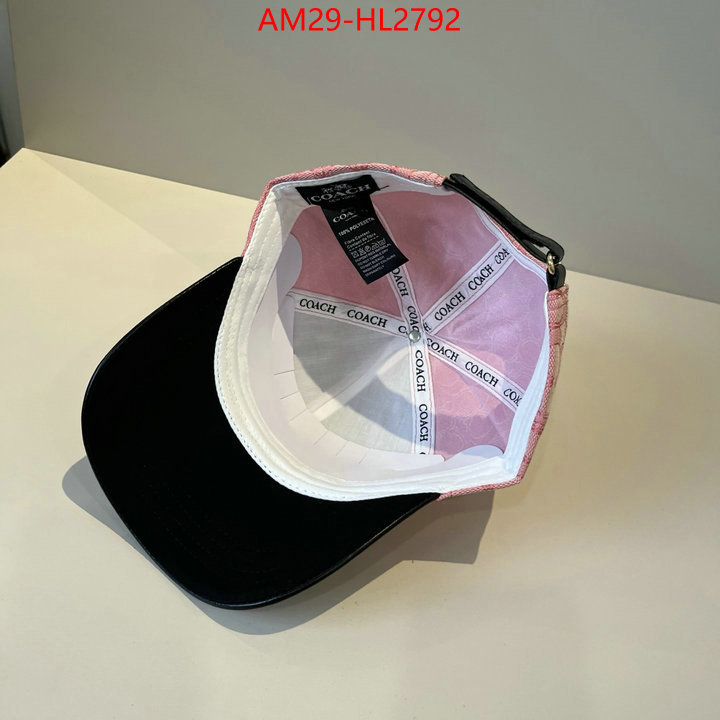 Cap(Hat)-Coach we provide top cheap aaaaa ID: HL2792 $: 29USD