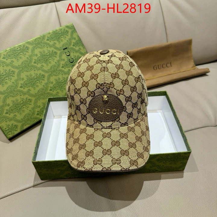 Cap(Hat)-Gucci top designer replica ID: HL2819 $: 39USD