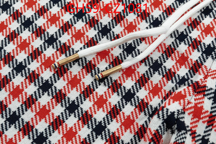 Clothing-Thom Browne buy high-quality fake ID: CZ1081 $: 59USD