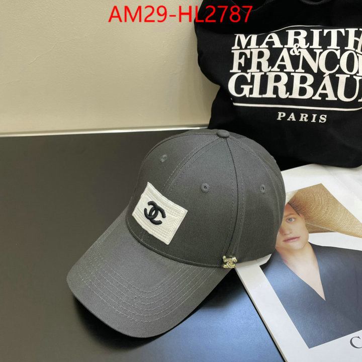 Cap (Hat)-Chanel luxury 7 star replica ID: HL2786 $: 29USD