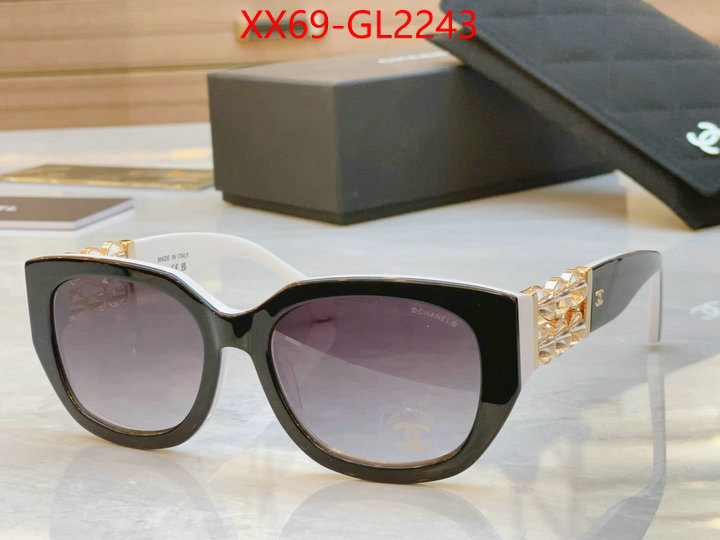 Glasses-Chanel designer high replica ID: GL2243 $: 69USD