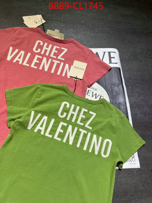 Clothing-Valentino knockoff highest quality ID: CL1745 $: 89USD